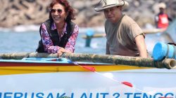 Susi Pudjiastuti mengaku merasa kecewa dengan pemberian izin tiga perusahaan untuk Kawasan Jaring Apung ( KJA ) di Kabupaten Pangandaran.